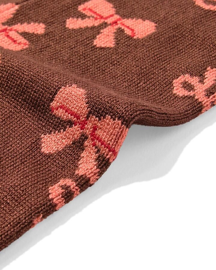 HEMA Babylegging Strikjes Donkerbruin (donkerbruin)