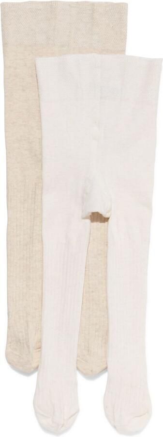 HEMA Babymaillots Rib 2 Stuks Beige (beige) - Foto 2