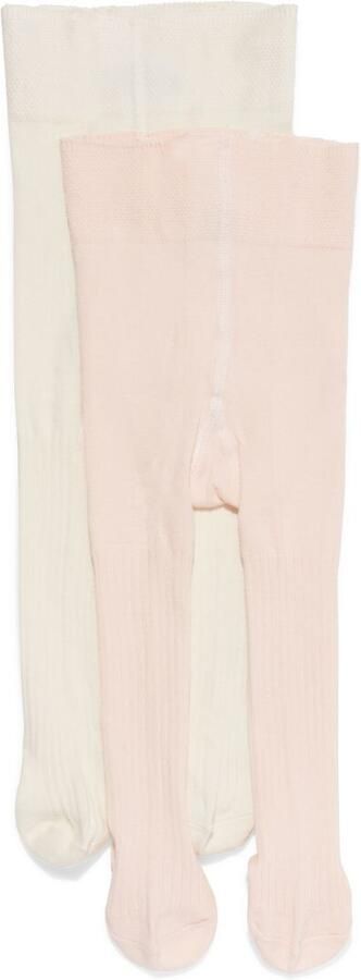 HEMA Babymaillots Structuur 2 Stuks Oudroze (oudroze) - Foto 3