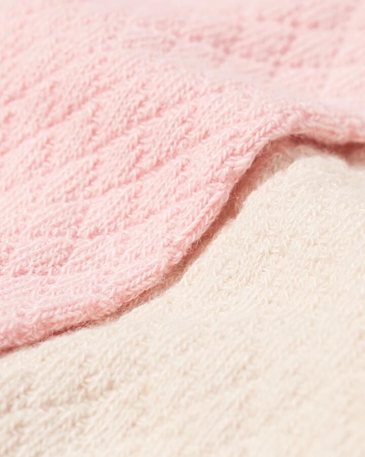 HEMA Babymaillots Structuur 2 Stuks Oudroze (oudroze)