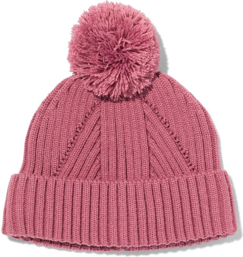 HEMA Babymuts Pompon Roze