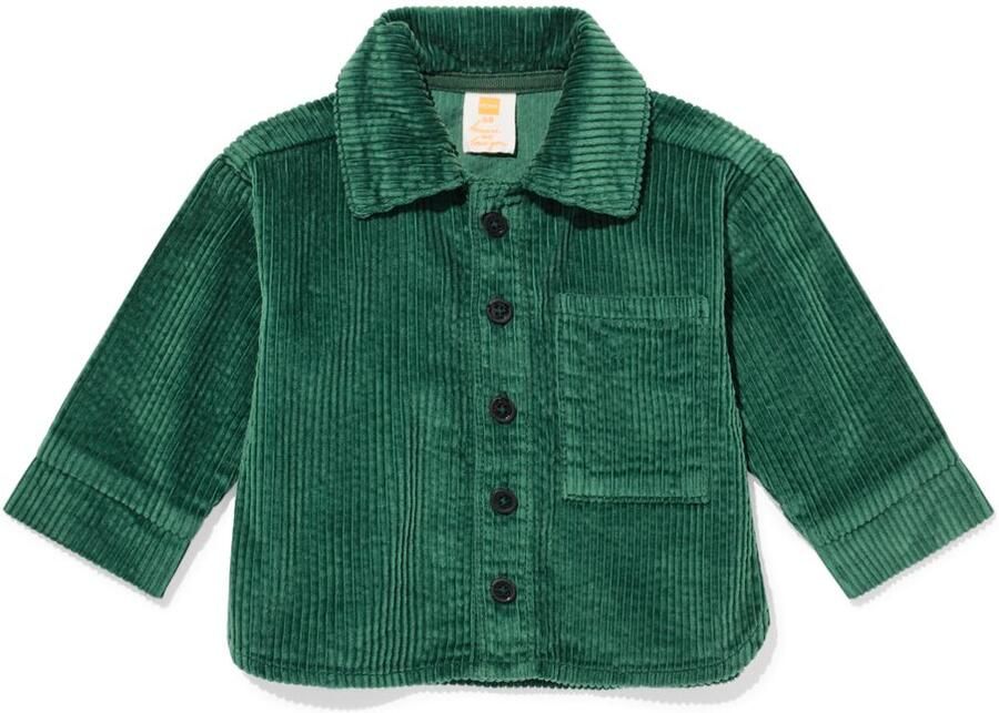HEMA Babyoverhemd Corduroy Groen (groen) - Foto 2