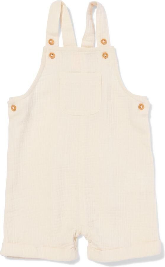HEMA Babyplaysuit Mousseline Ecru (ecru) - Foto 2