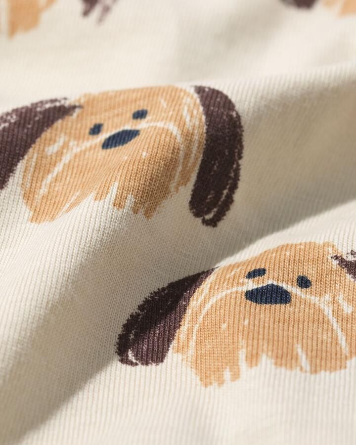 HEMA Babypyjama Honden Naturel (naturel) - Foto 2