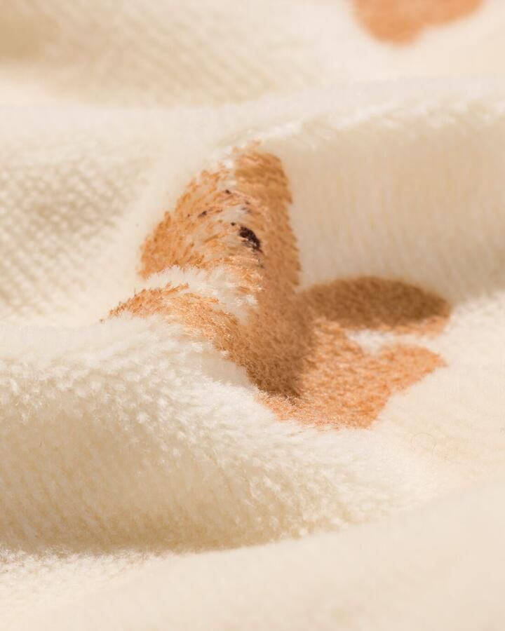 HEMA Babypyjama Velours Beren Naturel (naturel) - Foto 2