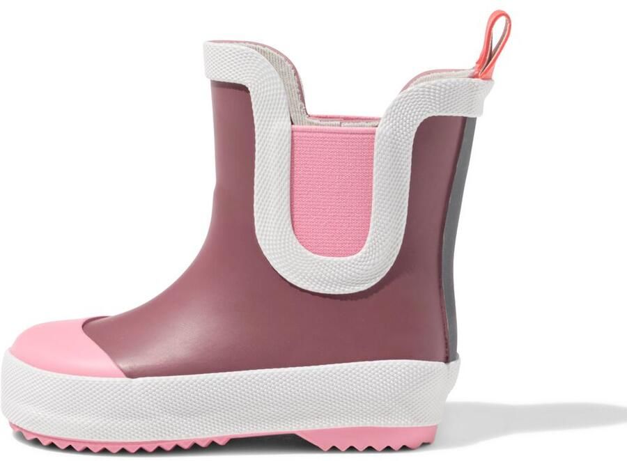 HEMA Babyregenlaars Waterdicht Kleurblokken Roze (roze)
