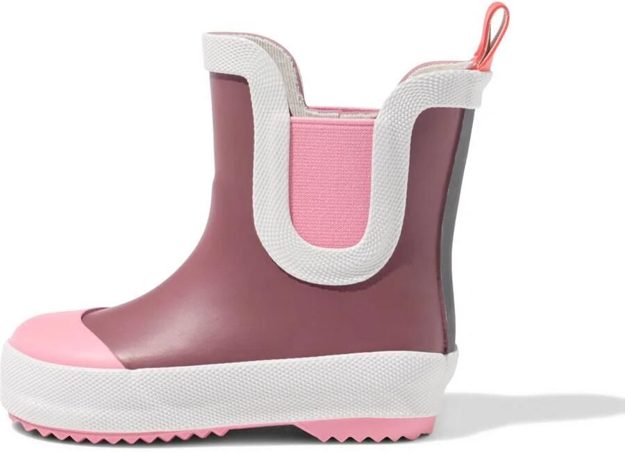 HEMA Babyregenlaars Waterdicht Kleurblokken Roze (roze) - Foto 1