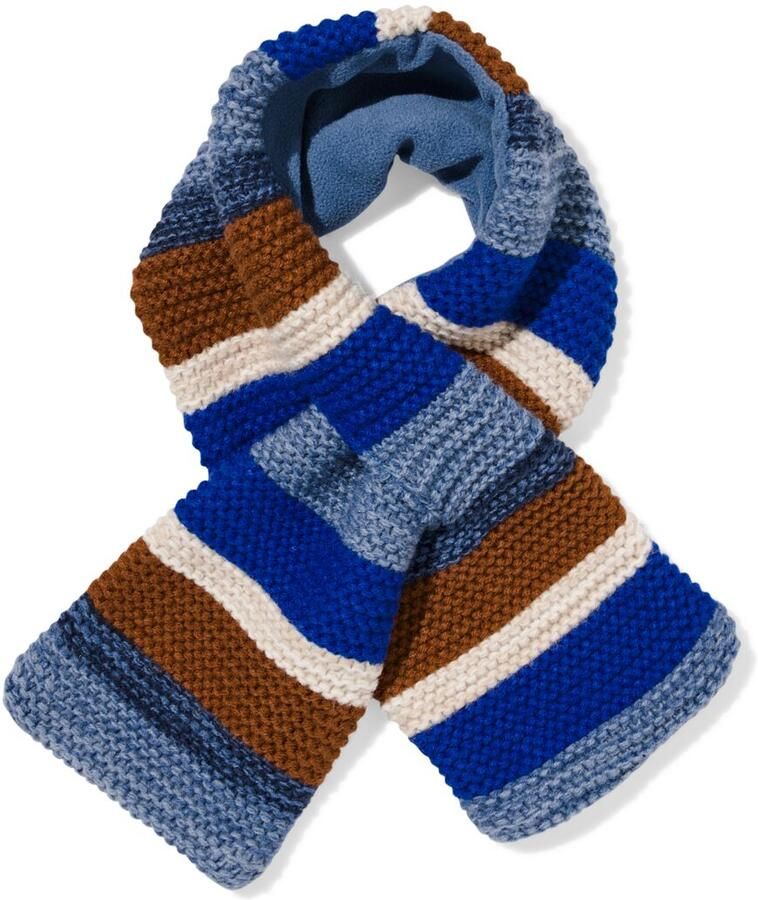 HEMA Babysjaal Strepen Blauw - Foto 2