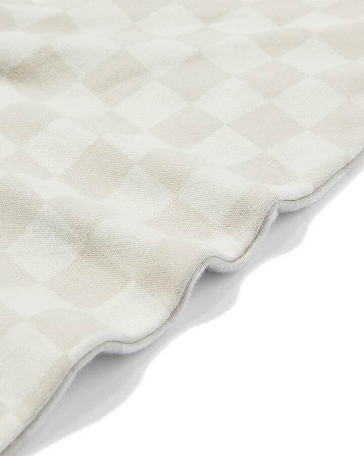 HEMA Babyslaapzak Met Afneembare Mouwen Katoen 0.5tog Ruiten Blauw (blauw)