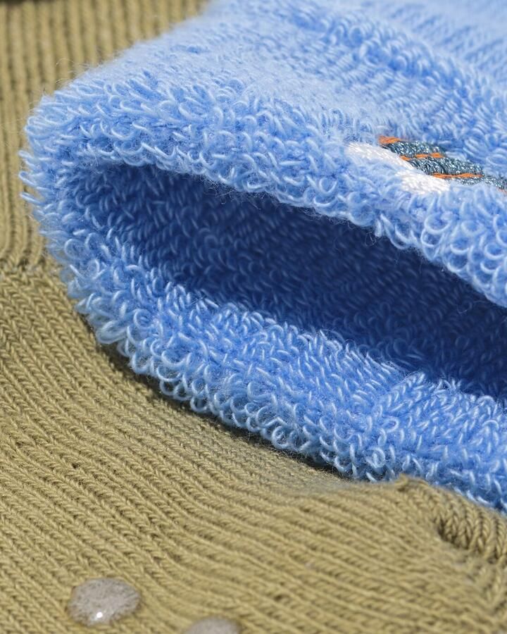 HEMA Babysokken Badstof Bijen 2 Paar Blauw (blauw)