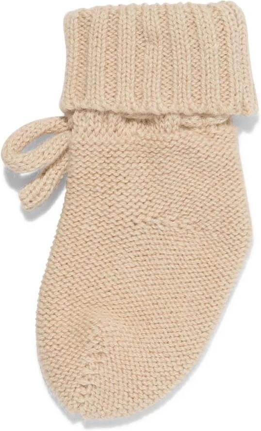 HEMA Babysokken Gebreid Wol Beige (beige) - Foto 2