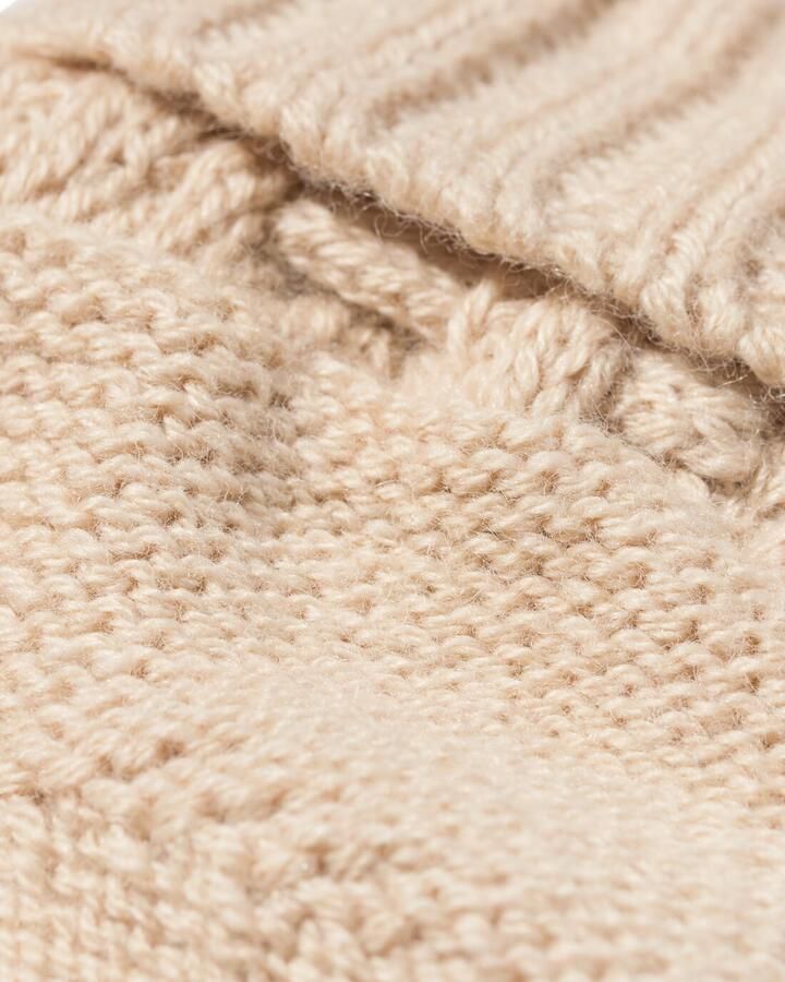 HEMA Babysokken Gebreid Wol Beige (beige)