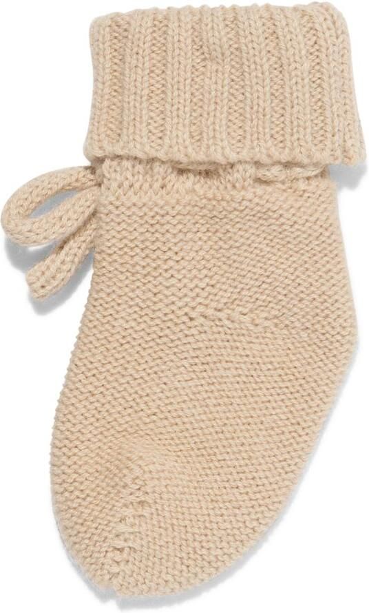 HEMA Babysokken Gebreid Wol Beige (beige)