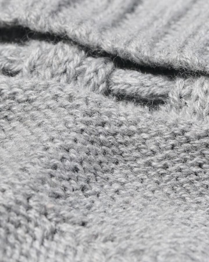 HEMA Babysokken Gebreid Wol Grijsmelange (grijsmelange) - Foto 2