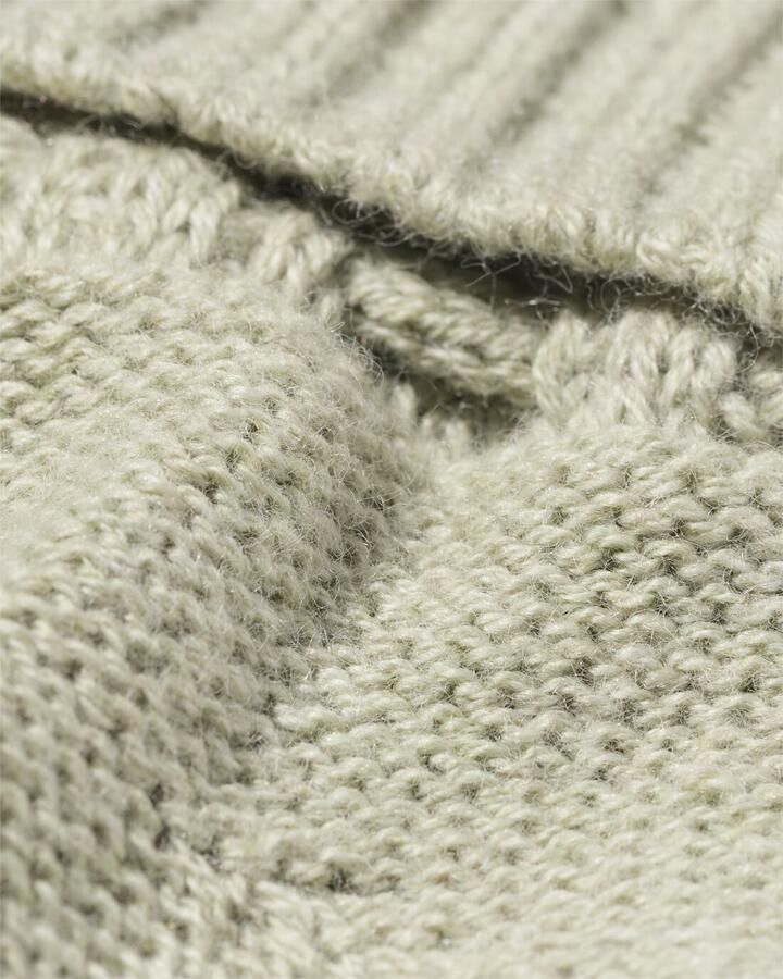 HEMA Babysokken Gebreid Wol Middengroen (middengroen)