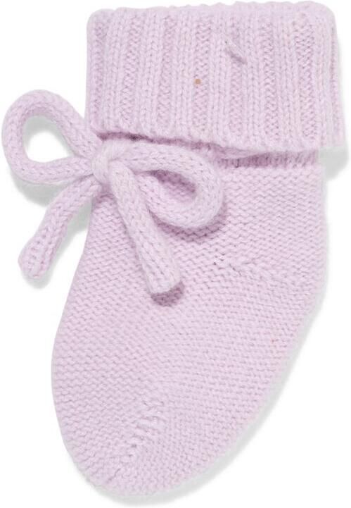HEMA Babysokken Gebreid Wol Naadloos Lila (lila)