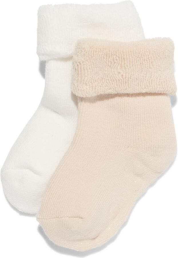 HEMA Babysokken Terry 2 Paar Gebroken Wit (gebroken wit) - Foto 2