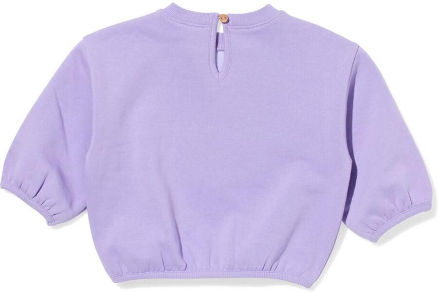 HEMA Babysweater Hartjes Paars (paars)