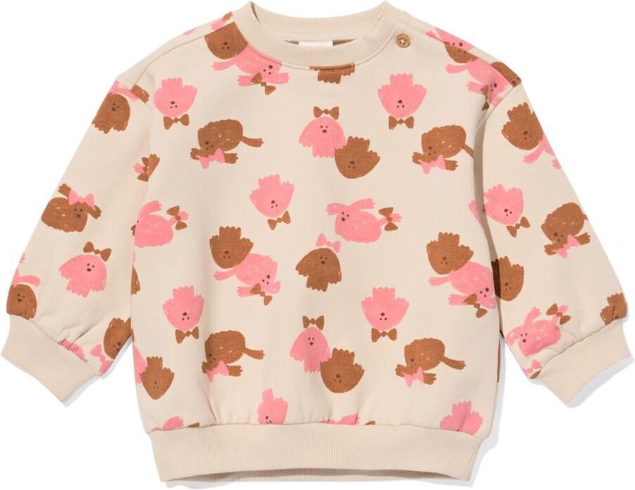 HEMA Babysweater Honden Ecru (ecru) - Foto 2