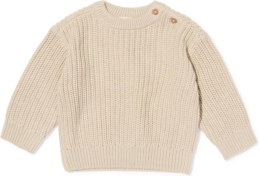 HEMA Babytrui Grofgebreid Zand (zand)