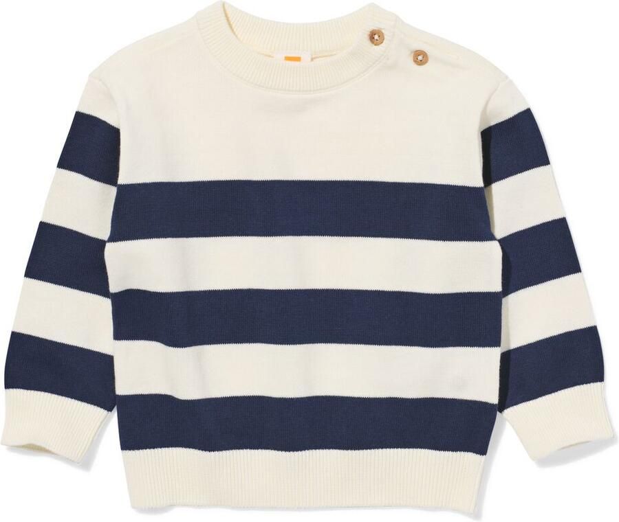 HEMA Babytrui Strepen Donkerblauw (donkerblauw)