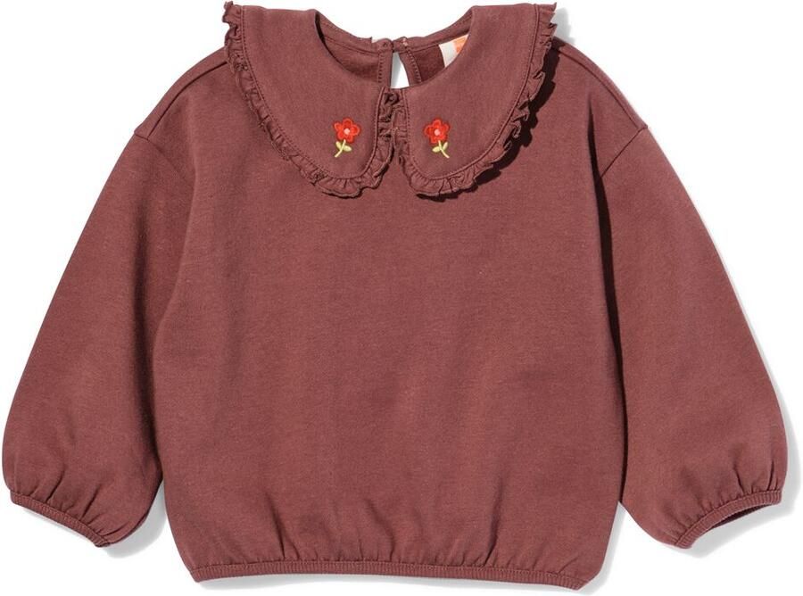 HEMA Babytrui Sweatstof Bruin (bruin)