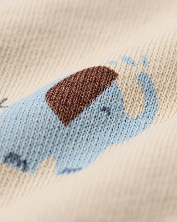 HEMA Babytrui Sweatstof Dieren Zand (zand) - Foto 2
