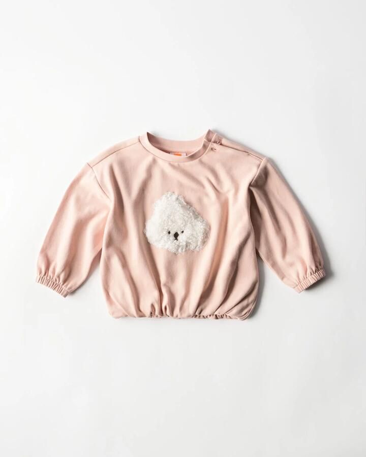 HEMA Babytrui Sweatstof Wolk Roze