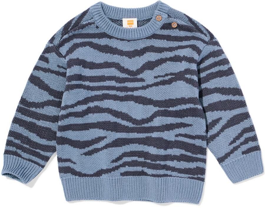 HEMA Babytrui Zebra Blauw (blauw)
