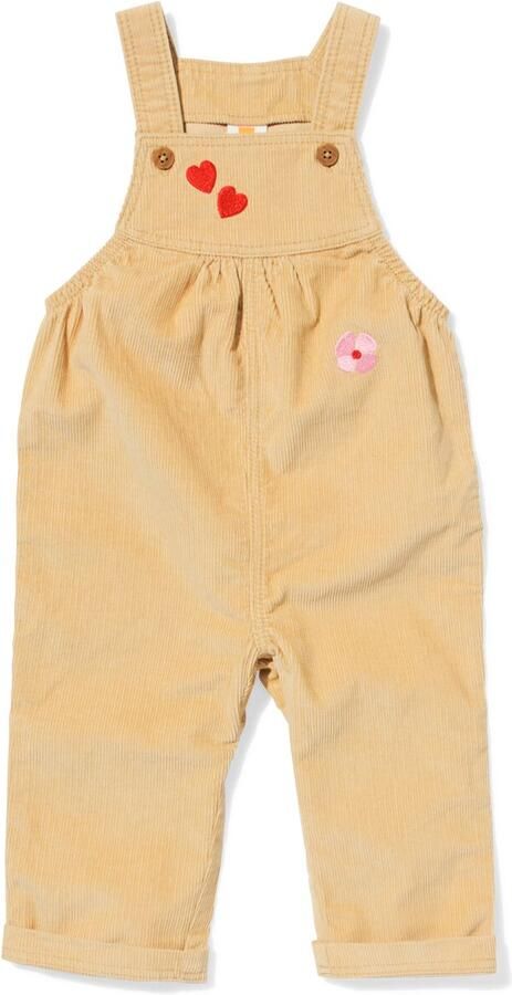 HEMA Babytuinbroek Corduroy Zand (zand) - Foto 2