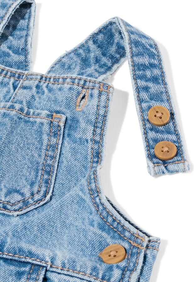 HEMA Babytuinbroek Denim (denim)