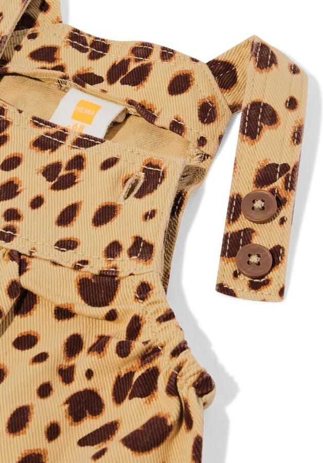 HEMA Babytuinbroek Luipaard Bruin (bruin) - Foto 1