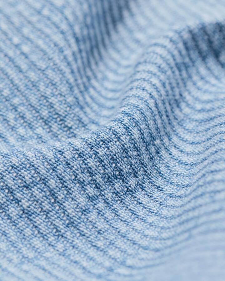 HEMA Babytuinbroek Strepen Denim (denim)
