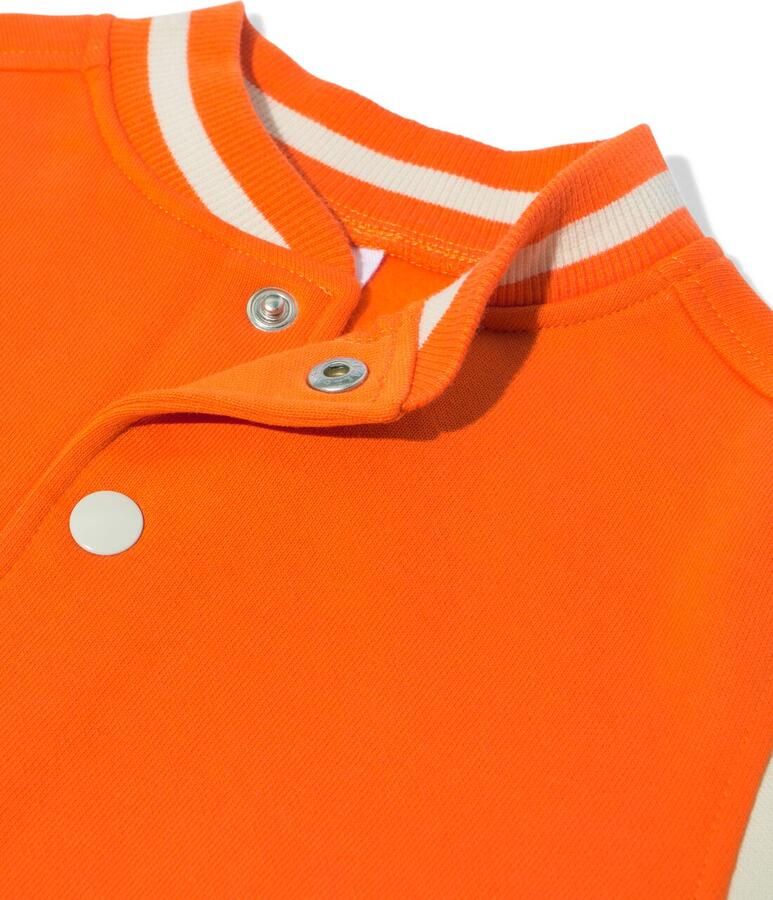 HEMA Babyvest Bomber Sweatstof WK Oranje (oranje) - Foto 2