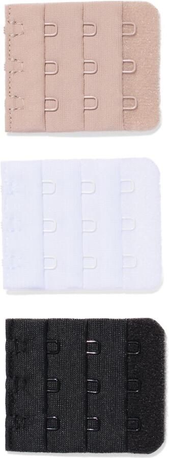 HEMA Bh Verlengstukken 3 Stuks (zwart) - Foto 3