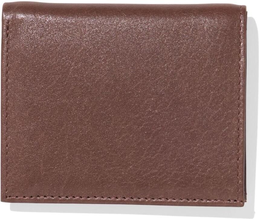 HEMA Billfold Portemonnee Hoog Leer Bruin