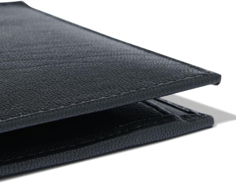 HEMA Billfold Portemonnee Leer Zwart