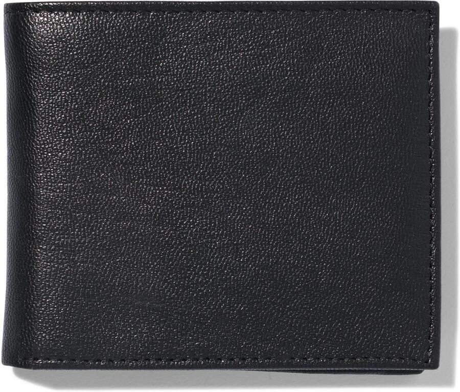 HEMA Billfold Portemonnee Leer Zwart