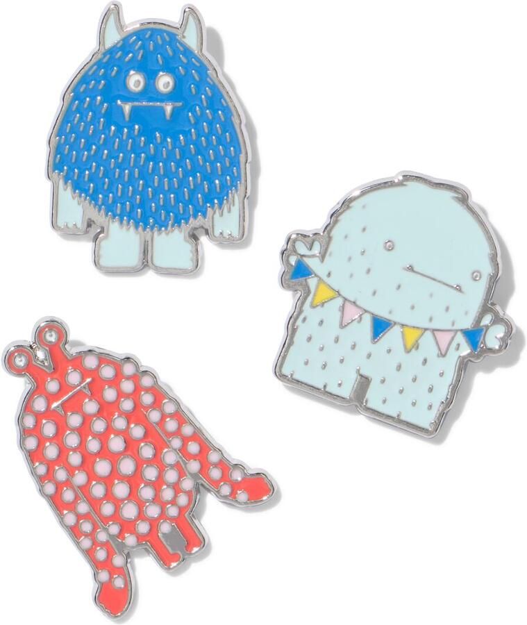 HEMA Broche Monsters 3 Stuks