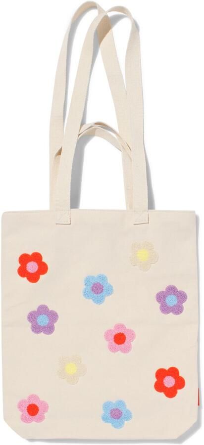 HEMA Canvas Tas 42x36cm Bloem - Foto 2