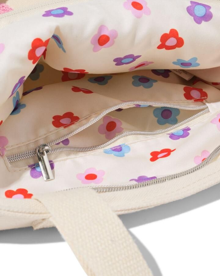 HEMA Canvas Tas 42x36cm Bloem - Foto 2