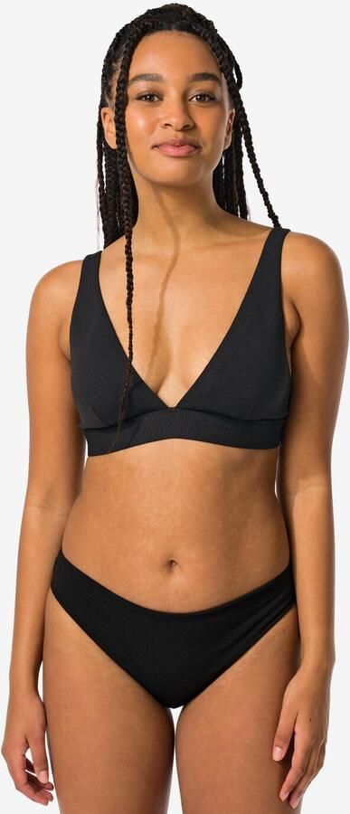 HEMA Dames Bikinibroekje Middelhoge Taille Zwart