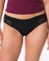 HEMA Dames Brazilian Micro Met Kanten Inzet Zwart - Thumbnail 1