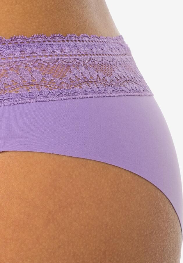 HEMA Dames Brazilian Micro Met Kanten Tailleband Lichtpaars (lichtpaars) - Foto 2