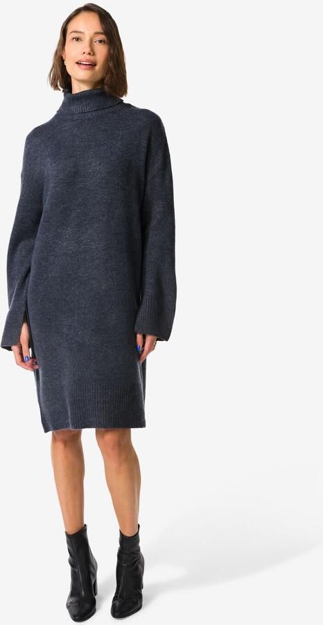 HEMA Damesjurk Frankie Blauw (blauw) - Foto 2