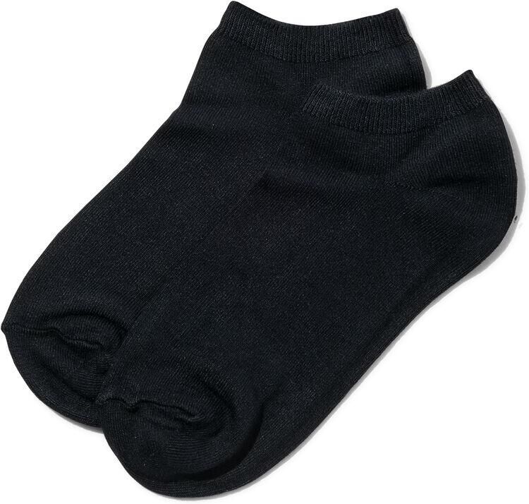 HEMA Dames Enkelsokken Modal 2 Paar Zwart (zwart) - Foto 2