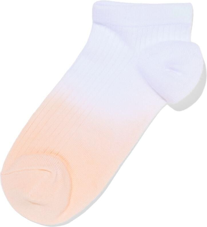 HEMA Dames Enkelsokken Perzik (perzik)