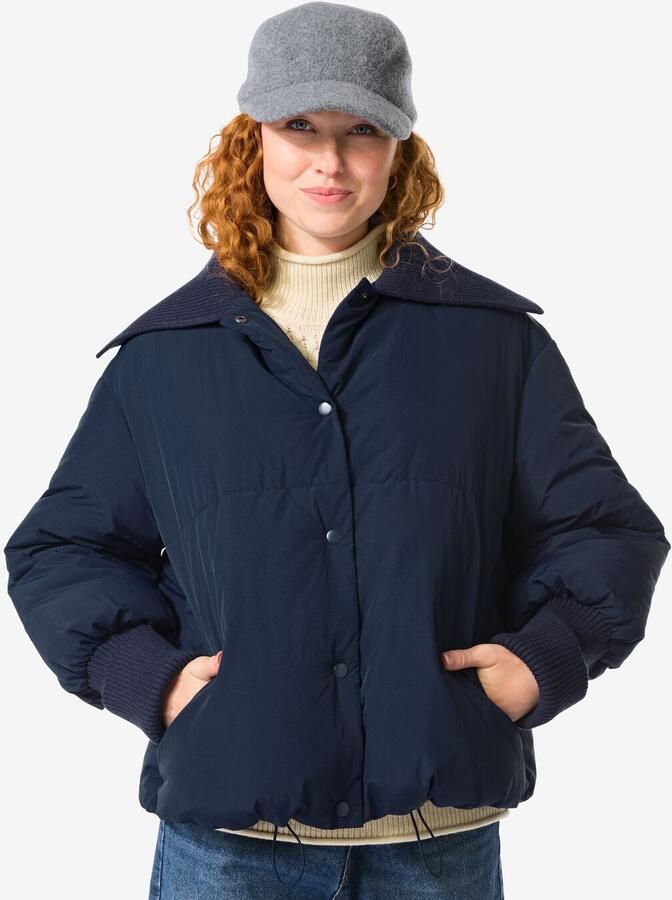 HEMA Dames Jas Jara Blauw (blauw)