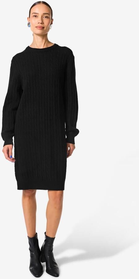 HEMA Dames Kabeljurk Fiep Zwart (zwart) - Foto 2