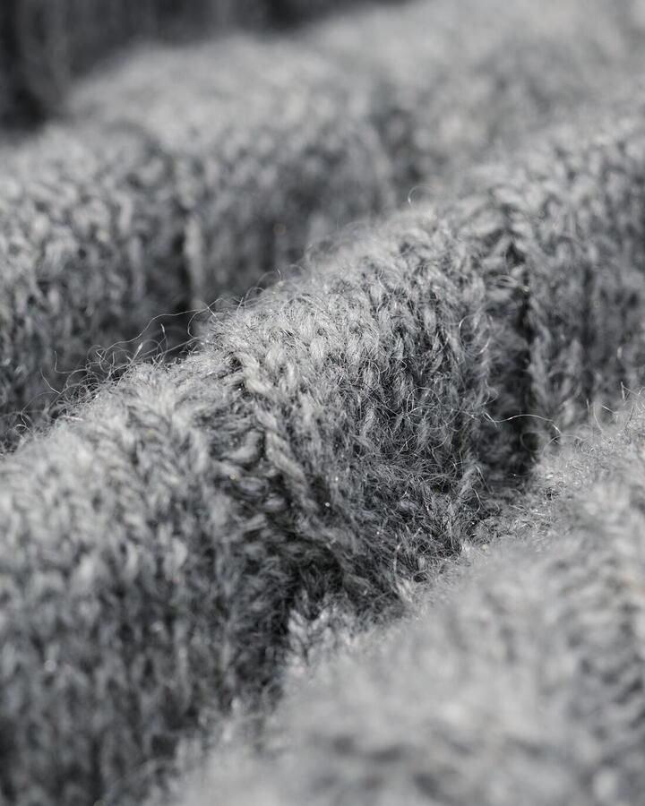 HEMA Dames Kabeltrui Fiep Grijsmelange (grijsmelange)